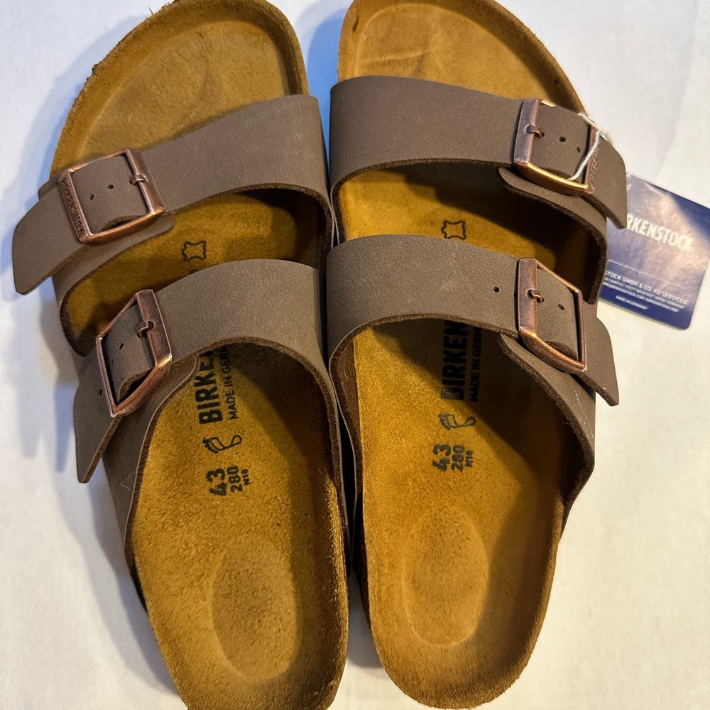Birkenstock Tan Double Strap Sandals